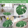 Tropical Design Area Rug Bath Mat for Bathroom Bedroom 72 W x72 H Inch