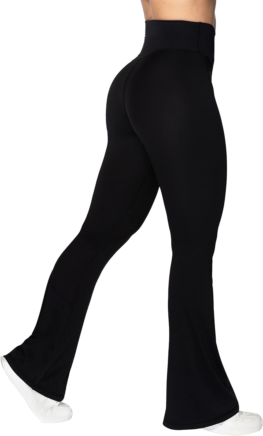 Wide Leg Yoga Pants High-Waisted  Leggings 30" Inseam