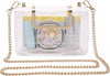 Transparent Clutch Clear Purse Crossbody Shoulder Bags for Women Girls