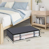 3-Pack Clothes Storage Under Bed Storage Containers for Organizing, Clothing, Bedroom, Comforter