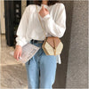 Women's Crossbody Bag Cute Straw Shoulder Bag