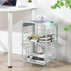 3 Tier End Table with Storage Cute Metal Nightstand  for Living Room,Bedroom,Dorm