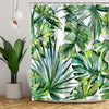 Tropical Shower Curtain Botanical Shower Curtain Set with 12 Hooks for Bathroom Curtain Decor, 72