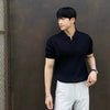 Men's Fashion Trendy Brand Lead T-shirt Knitted