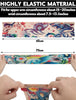 10 Pairs Men'S Cooling Arm Sleeves Long Fingerless Arm Cover anti Slip UV Protection Sports Temporary Tattoo Arm Sleeves