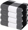 Super Soft and Absorbent Buffalo Check Dish Towels 100% Cotton Waffle Weave