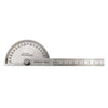 Angle Finder Ruler Two Arm Stainless Steel Protractor Woodworking Ruler