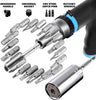 Universal Socket Tool Set Ratcheting T-Handle Screwdriver Set with Power Drill Adapter