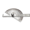 Angle Finder Ruler Two Arm Stainless Steel Protractor Woodworking Ruler