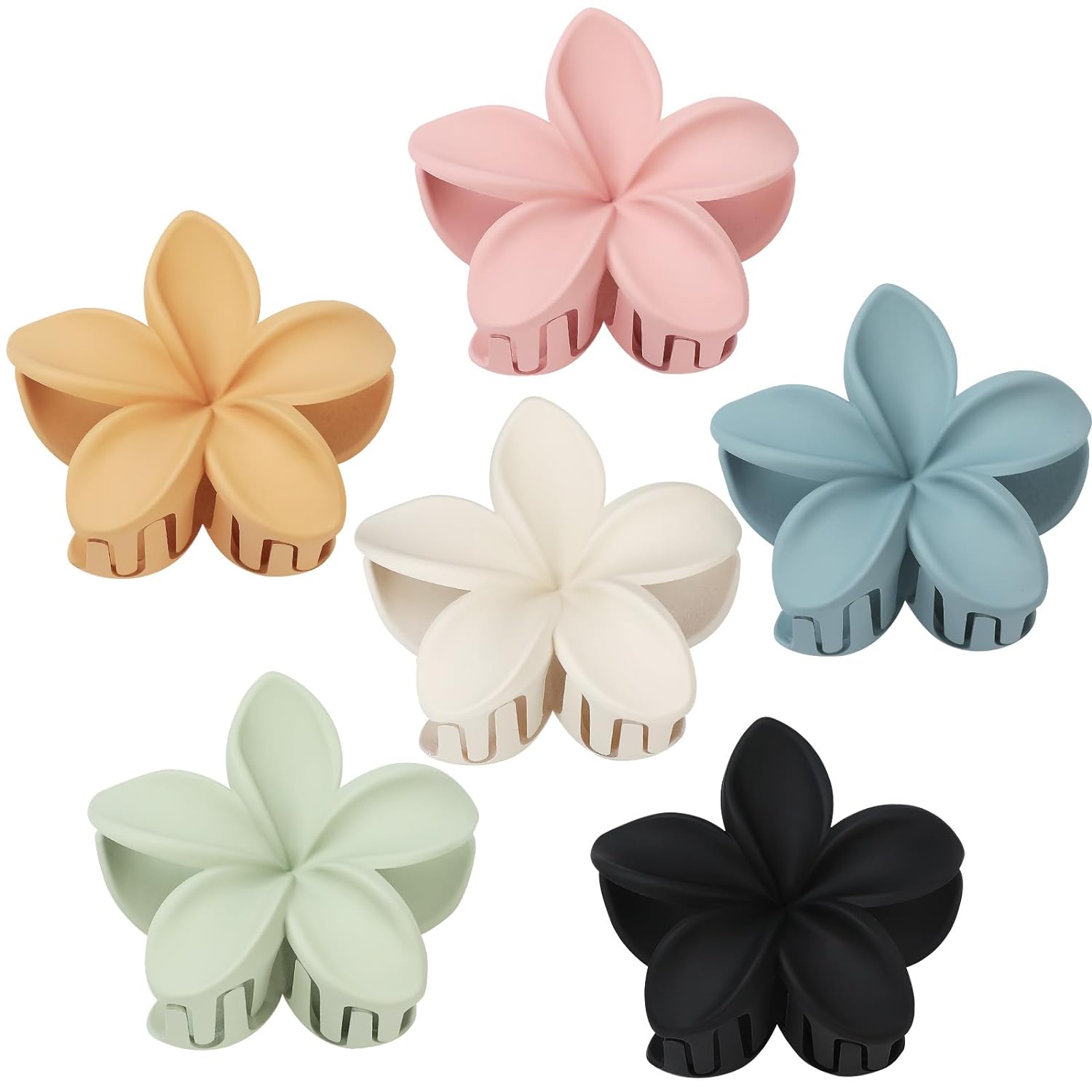 Hawaiian Flower Hair Clips Beach Tropical Hair Accessories for Thick and Thin Hair