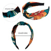 12 Pieces Knotted Headbands Plain Printed Wire Headbands Hair Accessories