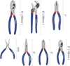 7-pcs Pliers Set with Groove Joint for DIY & Home Use