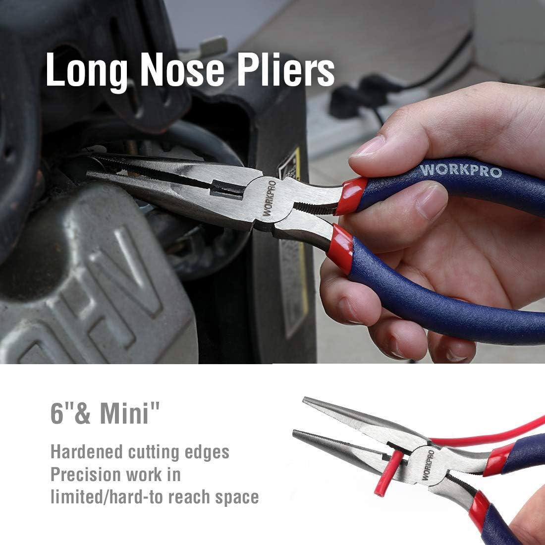 7-pcs Pliers Set with Groove Joint for DIY & Home Use