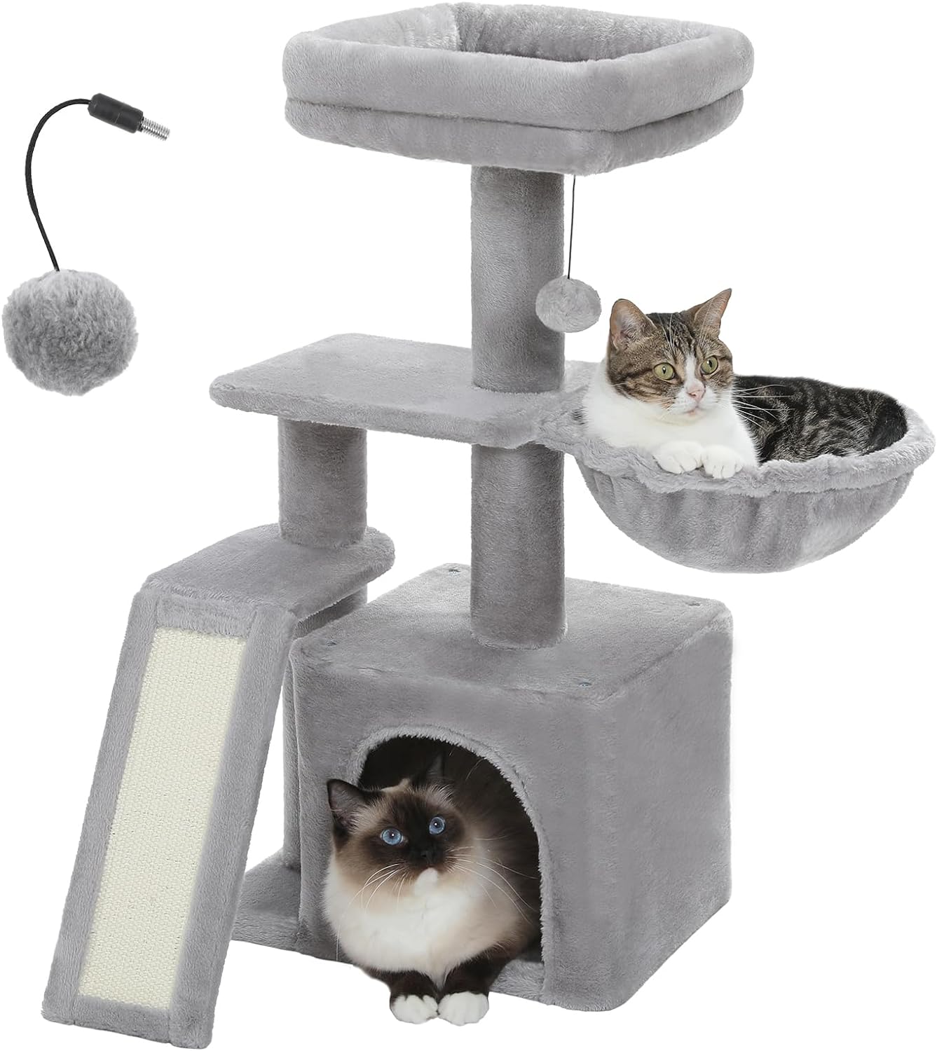 Cute Cat Tower Cactus Cat Tree for Indoor Cats