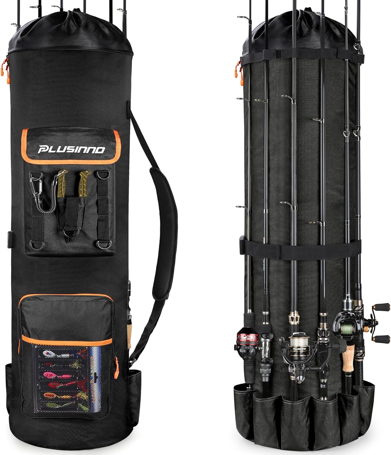 Foldable Fishing Rod Bag Case for Fishing Gear Equipment