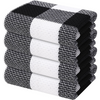 Super Soft and Absorbent Buffalo Check Dish Towels 100% Cotton Waffle Weave