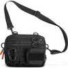 Small Tactical Messenger Bag For Men Women  Carry as Sling, Shoulder, Crossbody, Waist