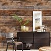 Distressed Wood Plank Peel and Stick Wallpaper