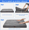 Orthopedic Dog Beds for Large Dogs Waterproof and Machine Washable Removable Pet Bed Cover