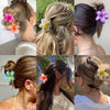 Hawaiian Flower Hair Clips Beach Tropical Hair Accessories for Thick and Thin Hair