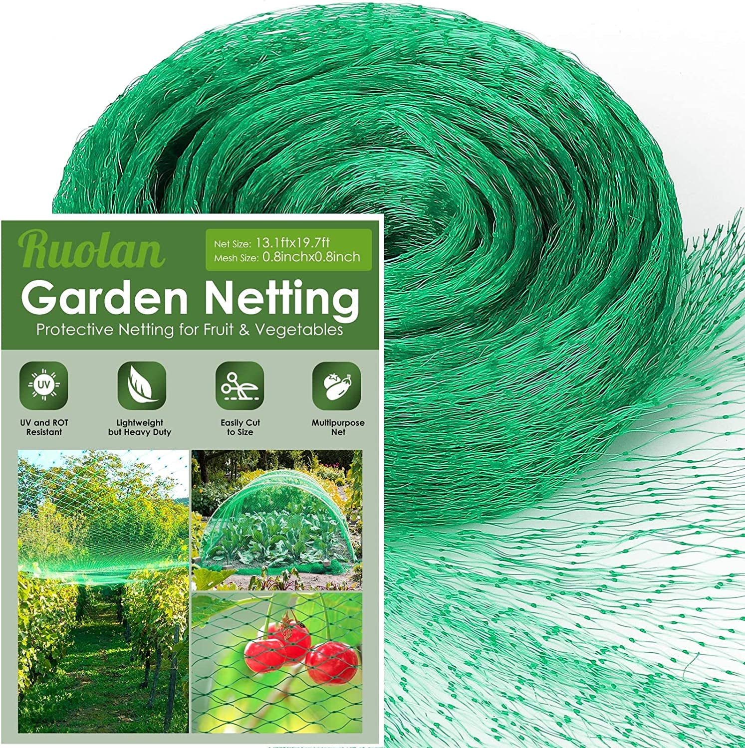 Bird Netting for Garden Trellis Net for Plant Protection from Pests