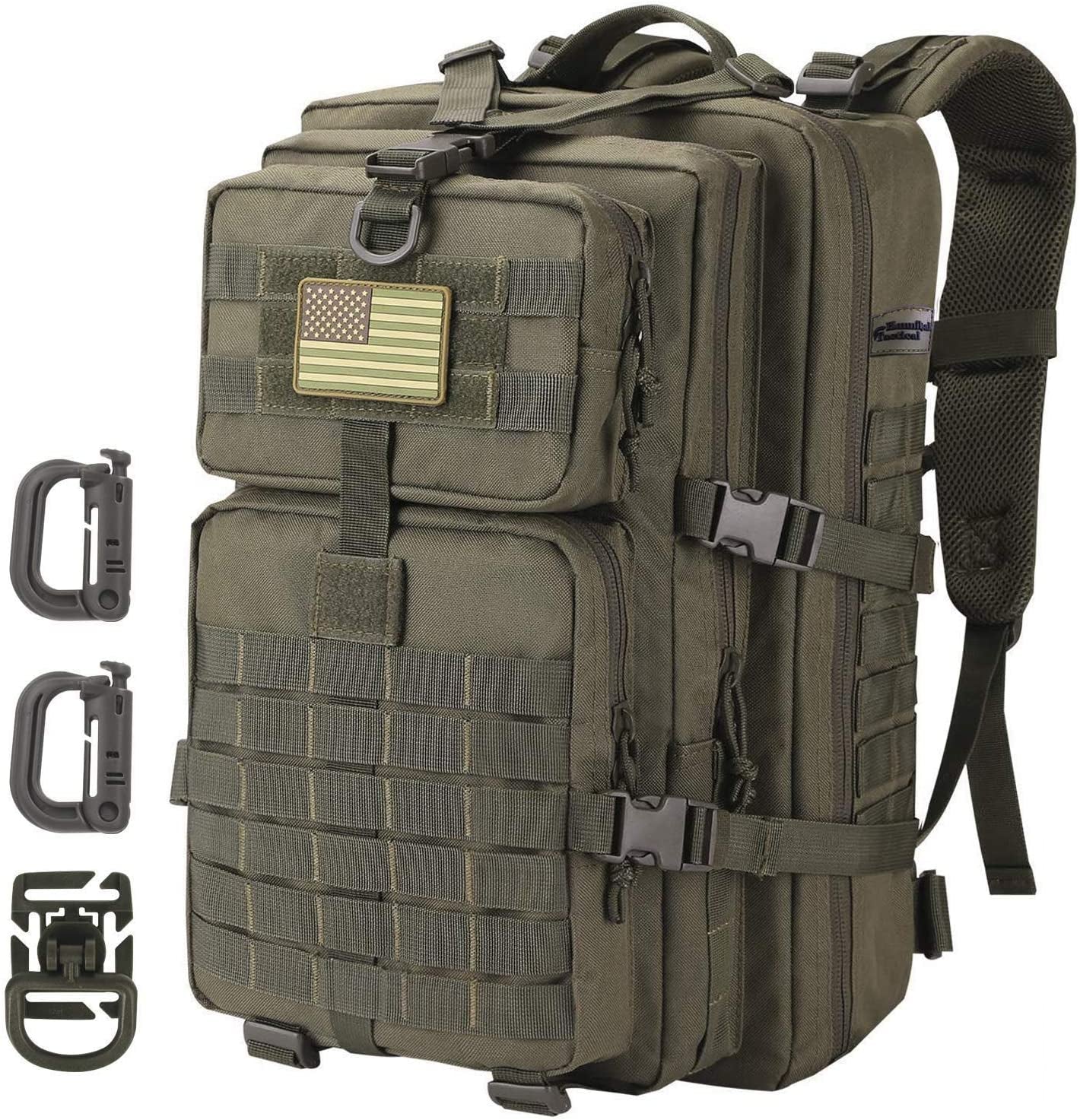 Tactical Bag 3-Day Military Grade Rucksack Heavy Duty Hiking Bag