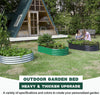 Galvanized Raised Garden Bed Kit Garden Boxes Outdoor Large Metal for Vegetables and Plants
