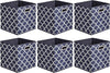 Collapsible Fabric Storage Cubes - 6-Pack