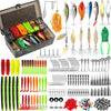 Fishing Accessories Kit, Fishing Tackle Box with Tackle Included