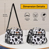 Insulated Cow Print Lunch Bag Warm and Cool with Adjustable Strap