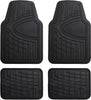 Heavy Duty Rubber Floor Mats Universal Fit Full Set for Cars 