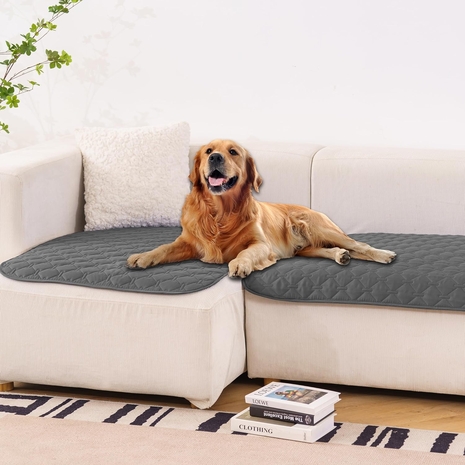 Reversible Dog Blanket Soft Pet Bed Cover