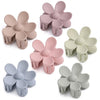 Matte Flower Hair Clips Big Floral Non-Slip Strong Hold Jaw Clips Hair Accesories