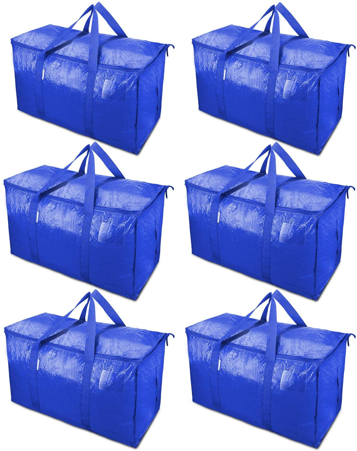 Heavy-Duty  6 Pack Extra Large Moving Bags Tote Bag 